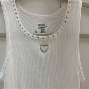 Rainbow Rhinestone Tank